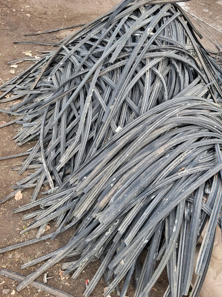 Rubberstrips voor serre, Ophalen, Gebruikt