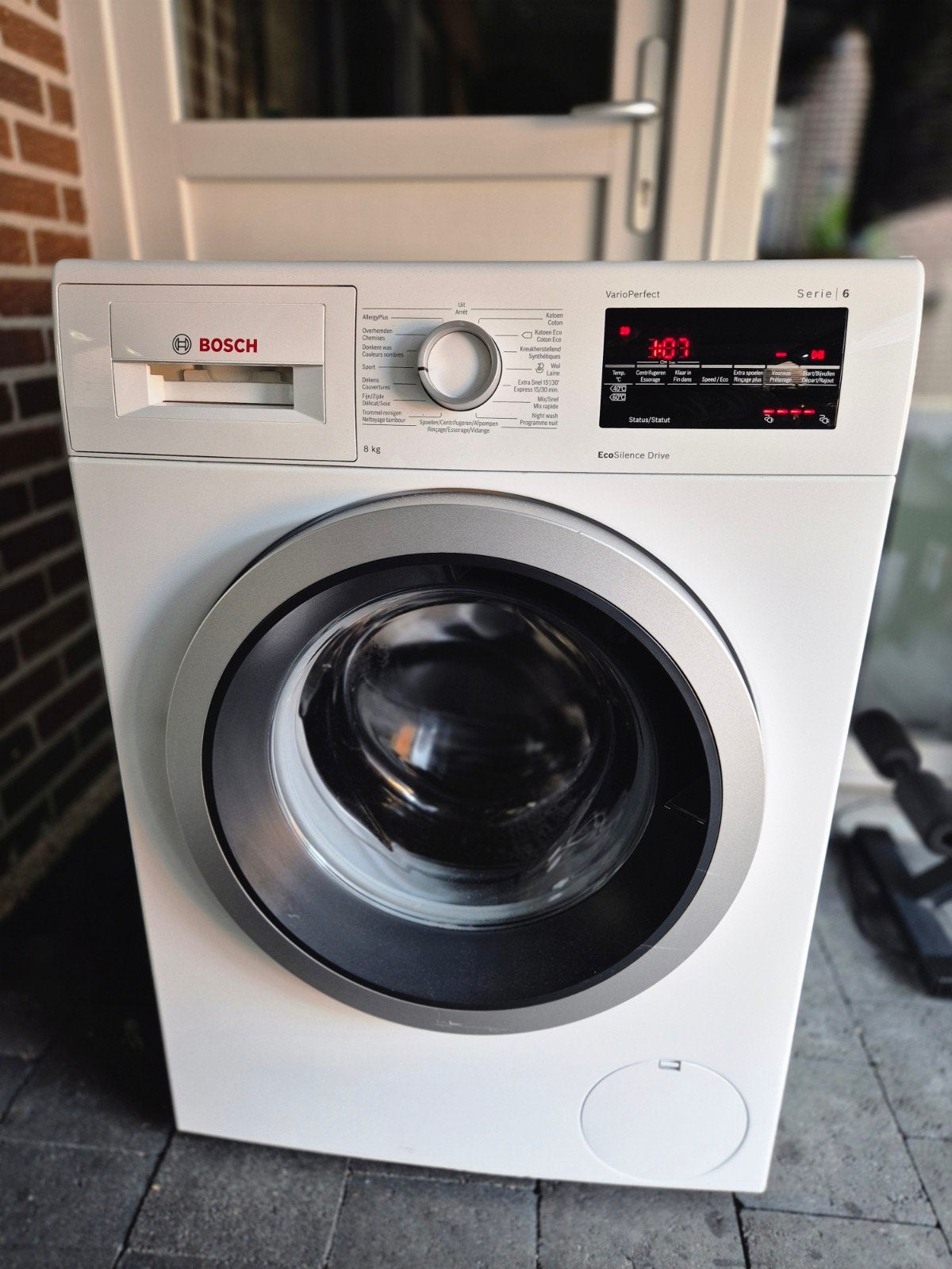 Bosch Serie 6 VarioPerfect wasmachine – 8kg A+++ zoals nieuw, Elektronische apparatuur, Ophalen