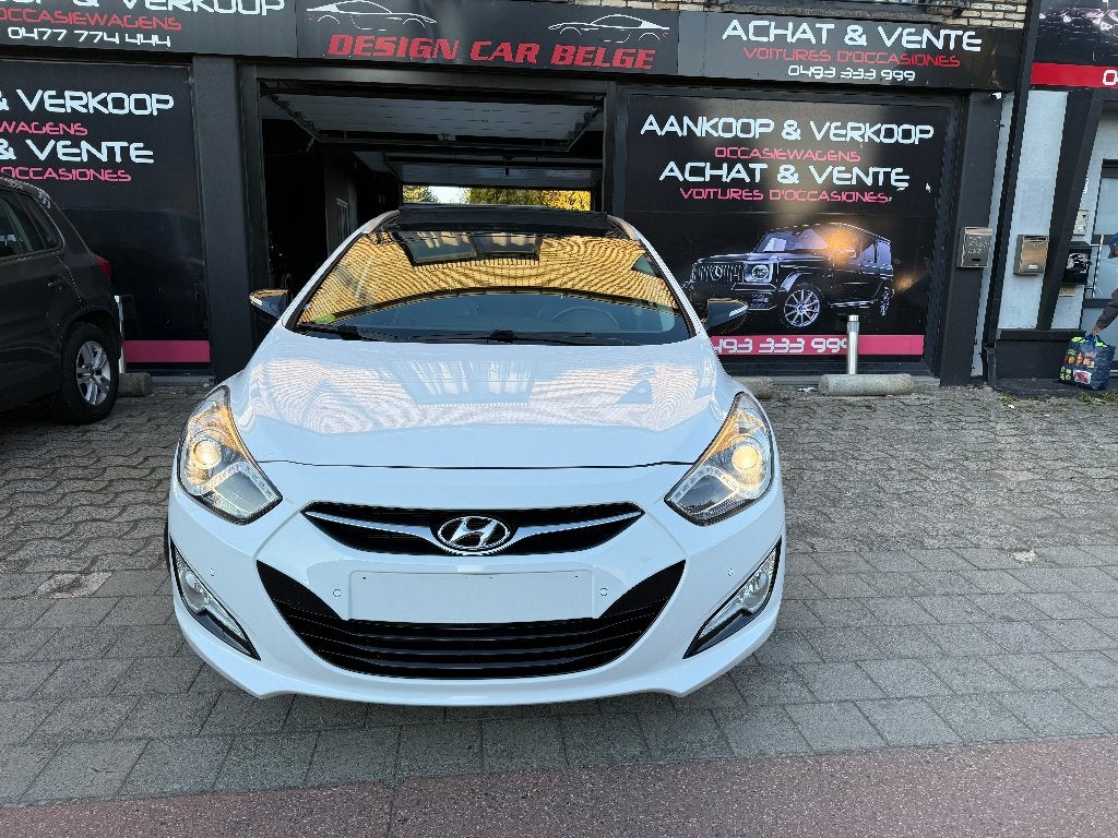 Hyundai i40 SW 1.7 CRDi Style ISG 1e hands volledige optie, Wit, Leder, Bedrijf, 5 deurs