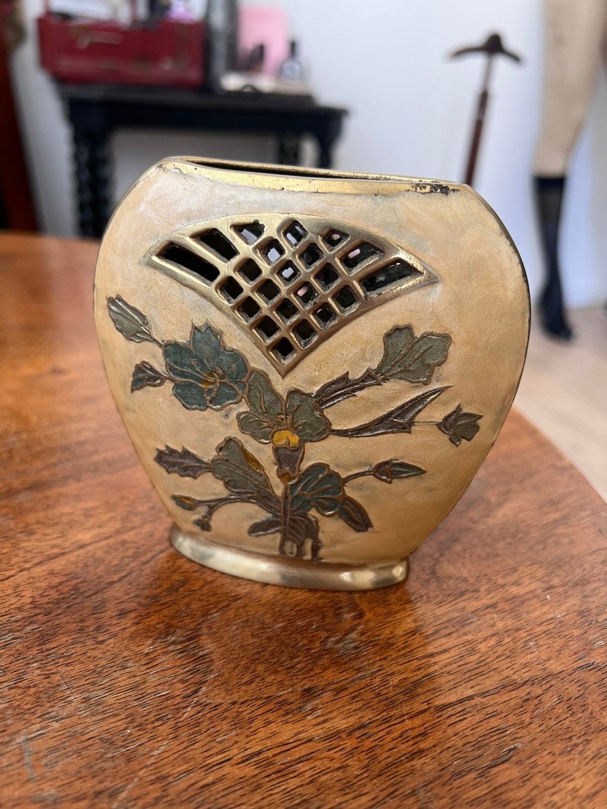 Art Nouveau/Art Deco-stijl vaas, Antiek en Kunst, Ophalen of Verzenden
