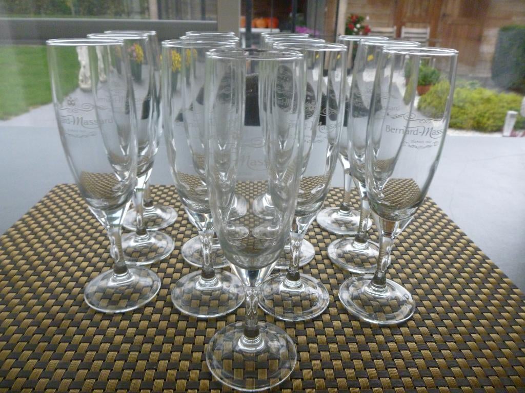 verre à flûte bernard-massard, Enlèvement, Neuf, Autres types