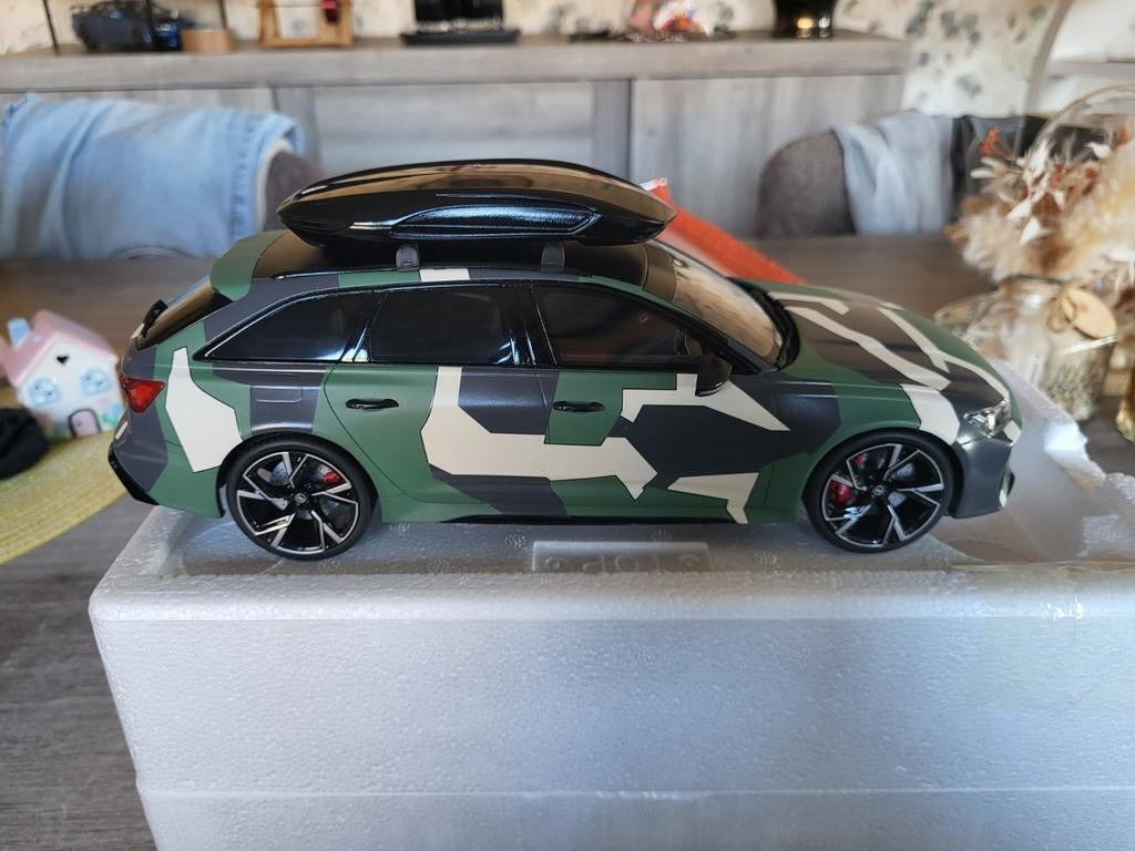 Audi RS6 schaal 1/18, Ophalen of Verzenden, Nieuw, Auto