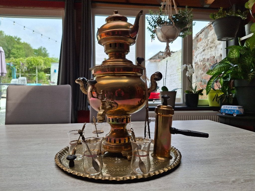 Samovar, Antiek en Kunst, Ophalen of Verzenden, Koper