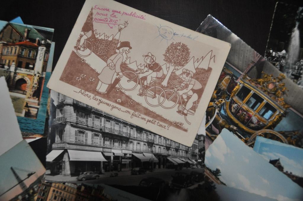 Lot de 276 cartes postales belges et étrangères  avant 1960, Enlèvement, 1940 à 1960, Affranchie, Europe autre