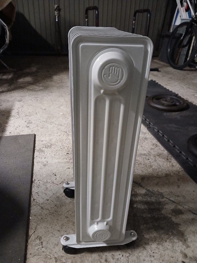 Radiateur a bain d'huile, Bricolage & Construction, 800 watts ou plus, Moins de 60 cm, Comme neuf, Enlèvement