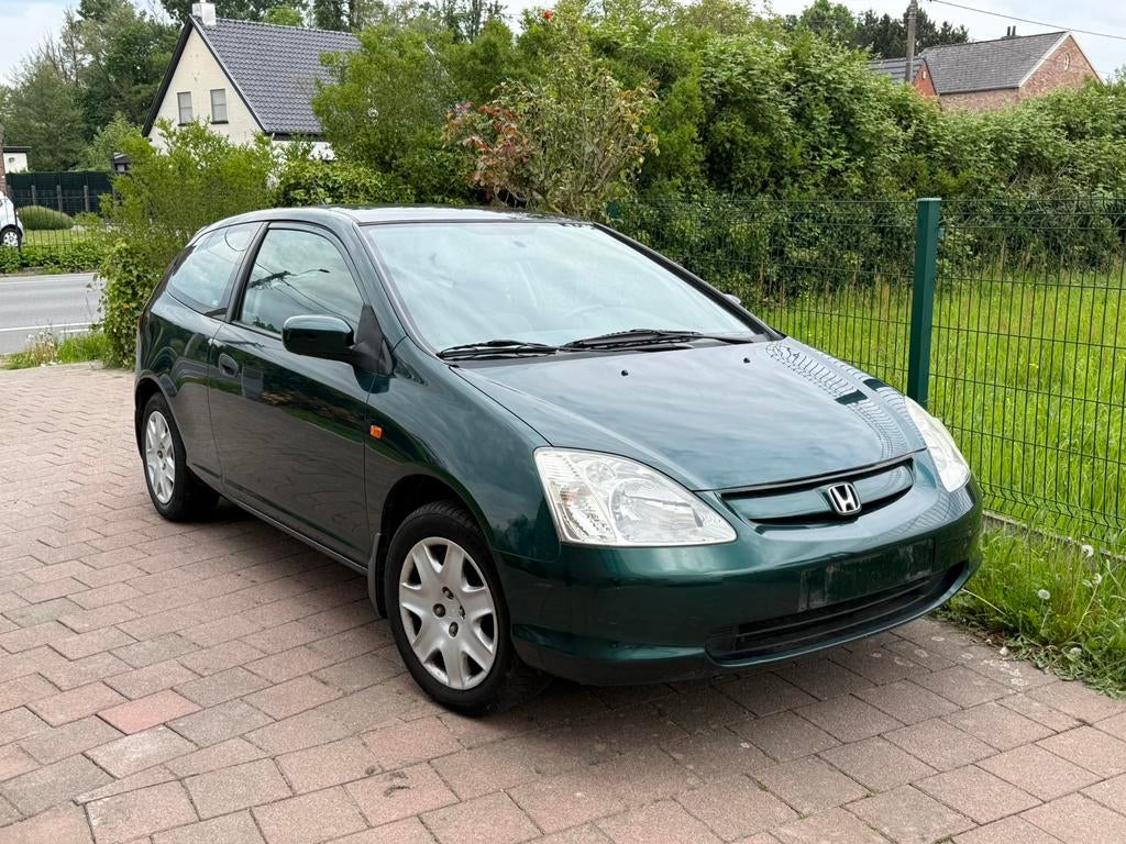Honda Civic 1.6 benzine  117.000 km, Autos, Honda, Achat, Entreprise, Boîte manuelle, Noir