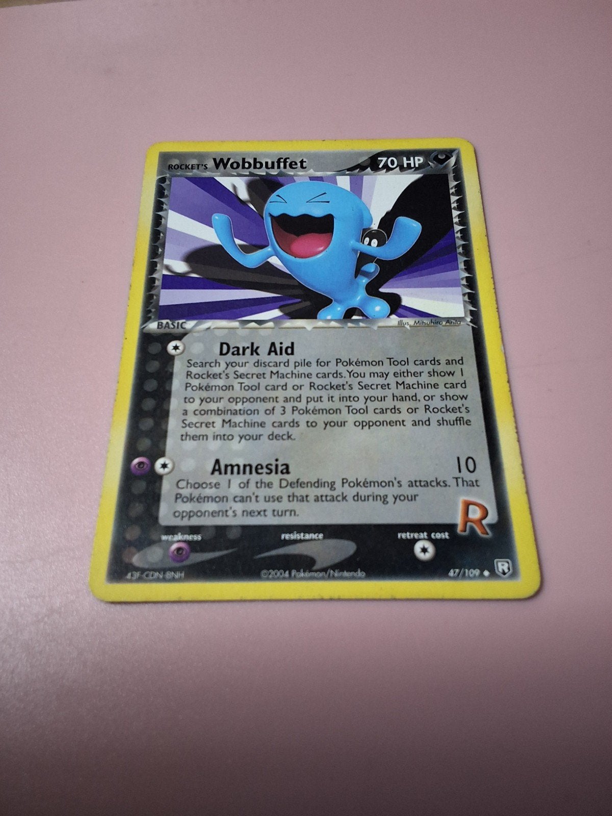 Wobbuffet 47/109, Verzamelen, Ophalen