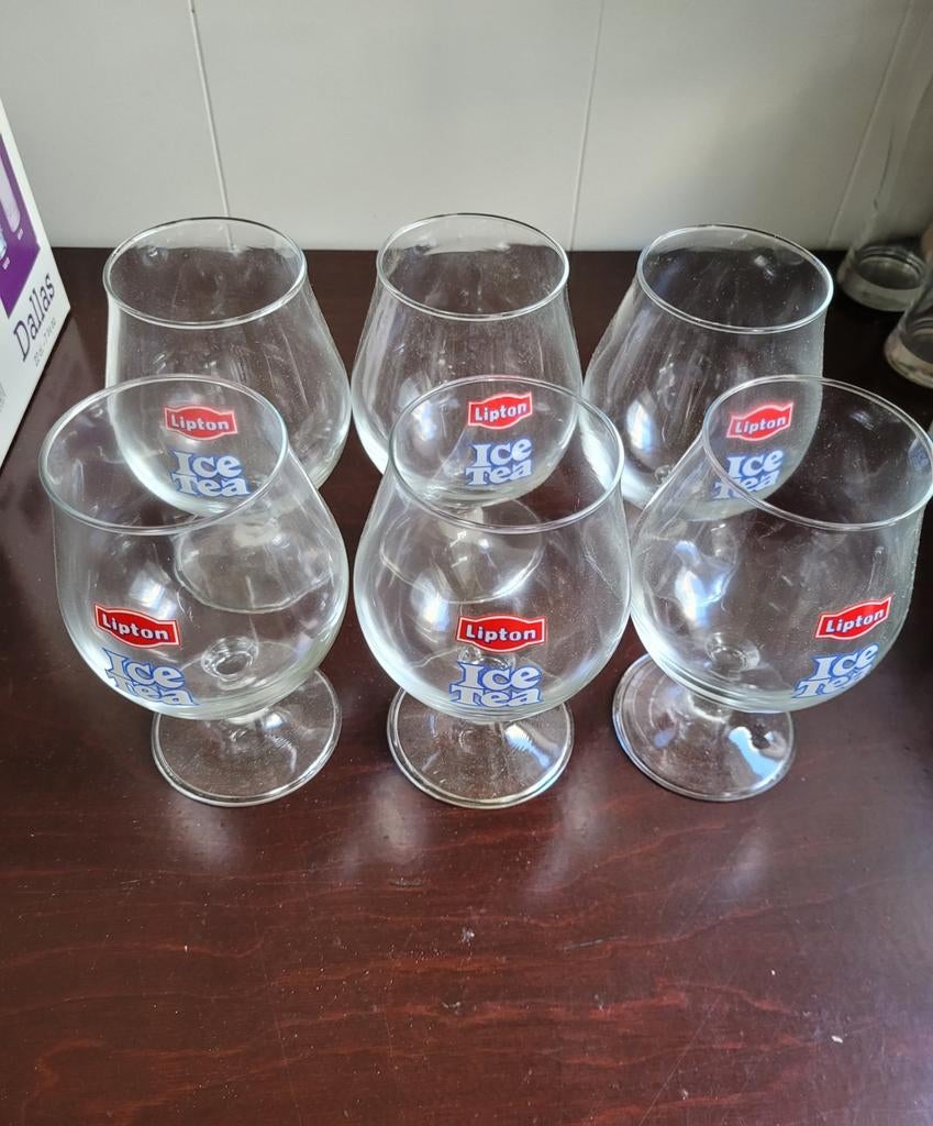 Lipton ice tea verres, Collections, Enlèvement, Neuf, Verre à soda