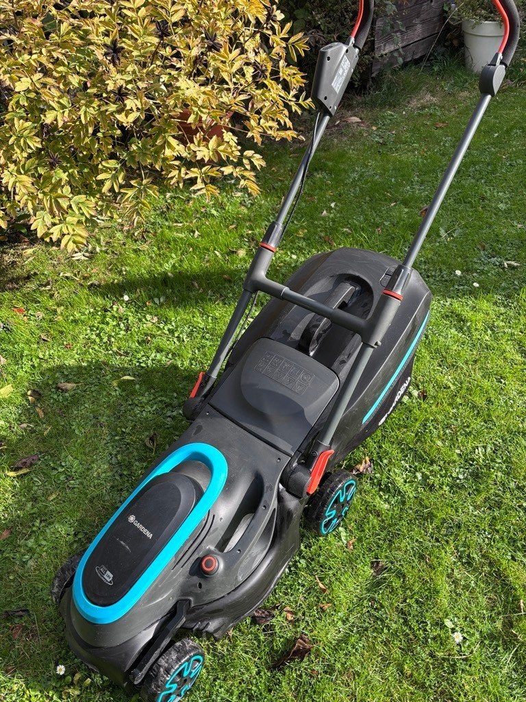 Tondeuse NEUVE PowerMax 37/36V Gardena - Sans Batterie, Neuf, Tondeuses à gazon sur batterie, Tondeuse rotative, 30 à 39 cm