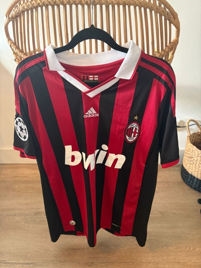 Chemise Ronaldinho signée AC Milan COA Beckett, Enlèvement ou Envoi, Comme neuf, Maillot