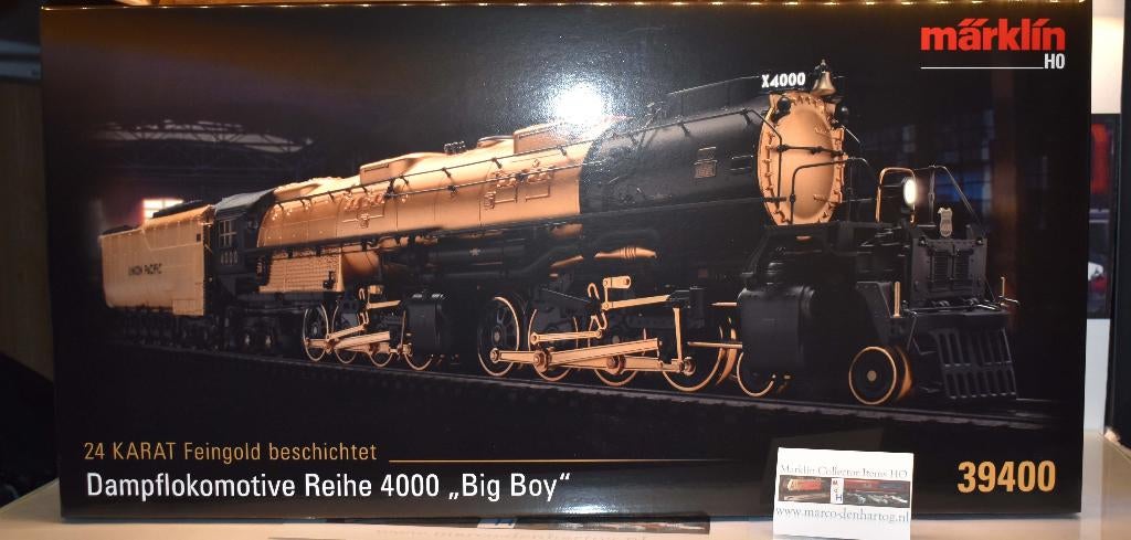 Märklin 39400 a Golden Big Boy, Hobby en Vrije tijd, Modeltreinen | H0, Wisselstroom, Locomotief, Nieuw, Ophalen of Verzenden