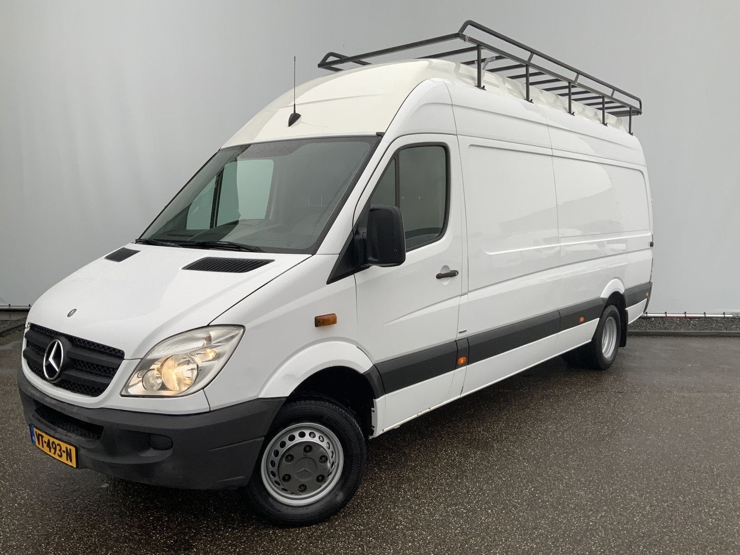 Mercedes-Benz Sprinter 516 2.2 CDI 432LExtra Hoog Maxi Autom, Auto's, Automaat, Wit, Mercedes-Benz, Bedrijf