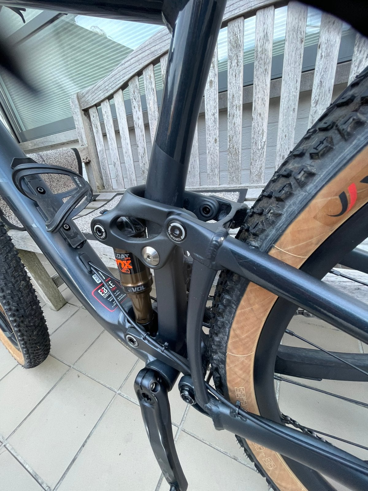 Giant fully mat grijs maat M, Fietsen en Brommers, Ophalen, Gebruikt, Giant, Schijfrem