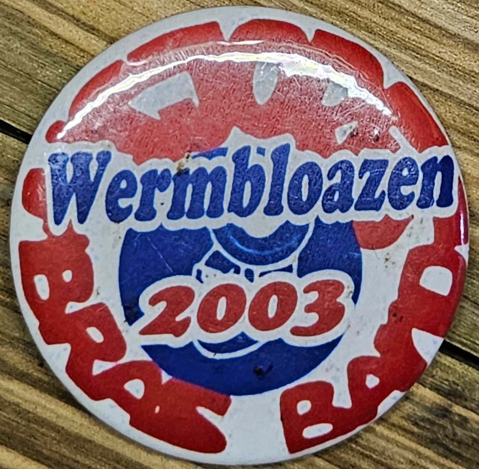 Carnaval de boutons Wumbloazen 2003, Enlèvement ou Envoi, Bouton