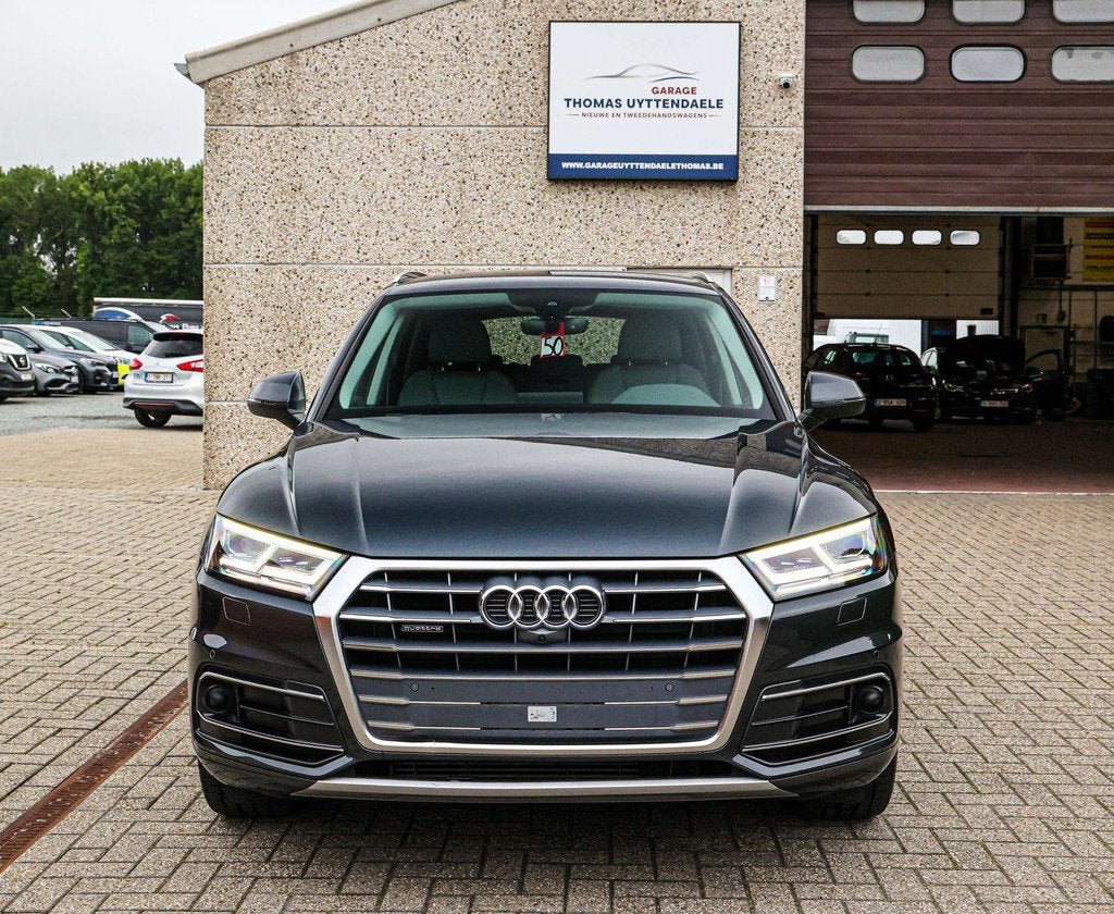 Audi Q5 QUATTRO*LEDER*STUUR+ZETELVERWARMING*NIEUWSTAAT*, Auto's, Audi, Gebruikt, Euro 6, 4 cilinders, Leder