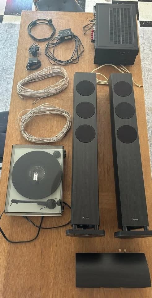 Pioneer Home Cinema + Pro-Ject Platenspeler, Enlèvement, Comme neuf, Pioneer
