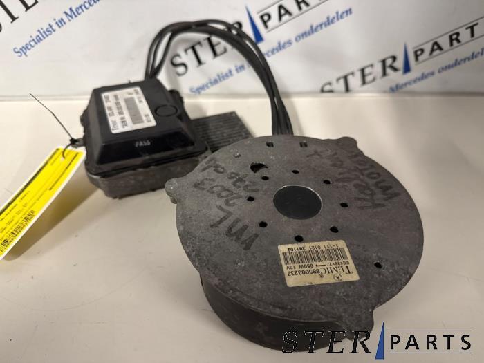 Ventilateur d'un Mercedes ML-Klasse, Autos : Pièces & Accessoires, Climatisation & Chauffage, Mercedes-Benz, Utilisé, 3 mois de garantie