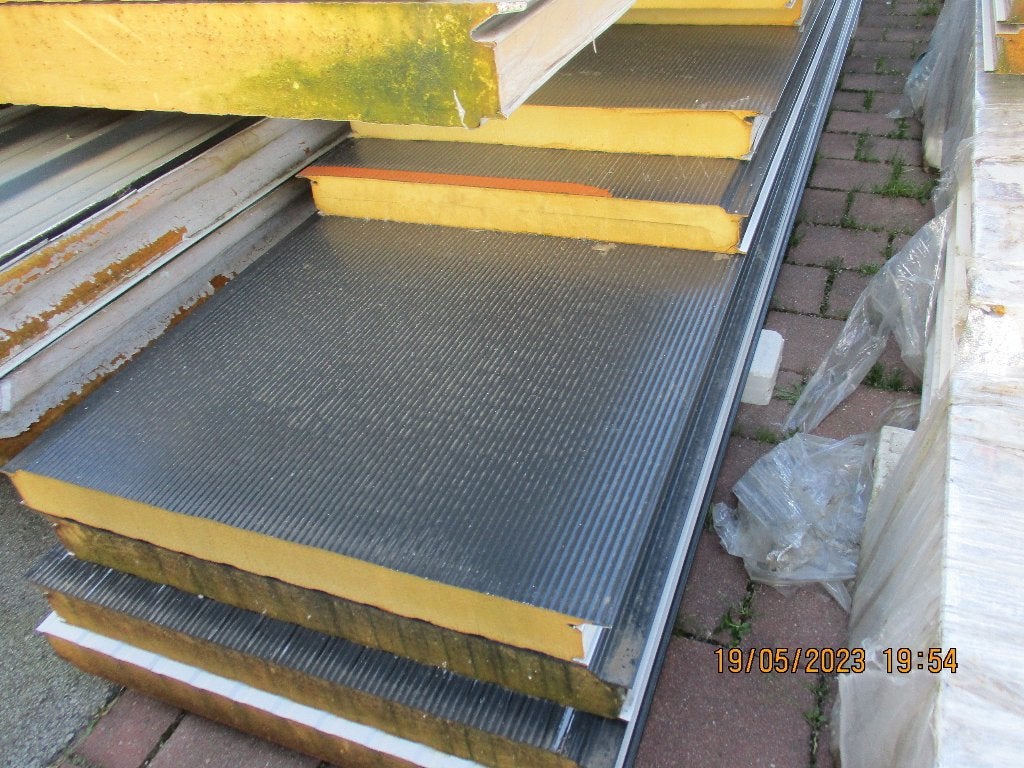sandwichpanelen, Bricolage & Construction, Plaques & Panneaux, Neuf, Autres matériaux, 50 à 100 mm, Enlèvement