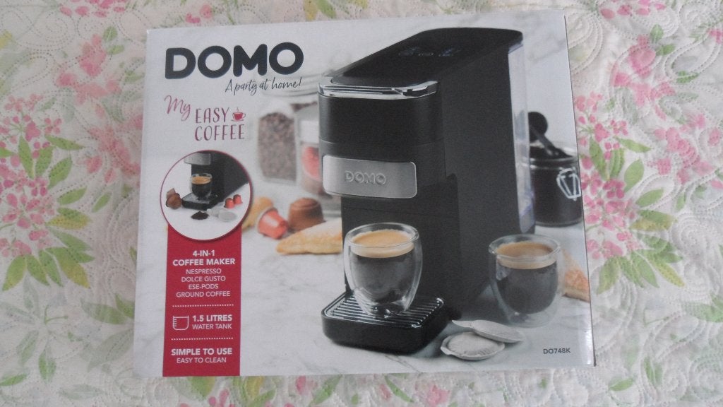 MACHINE EXPRESSO 4 EN 1 DOMO DO748K, Electroménager, Enlèvement ou Envoi, Neuf, Machine à espresso, Café moulu
