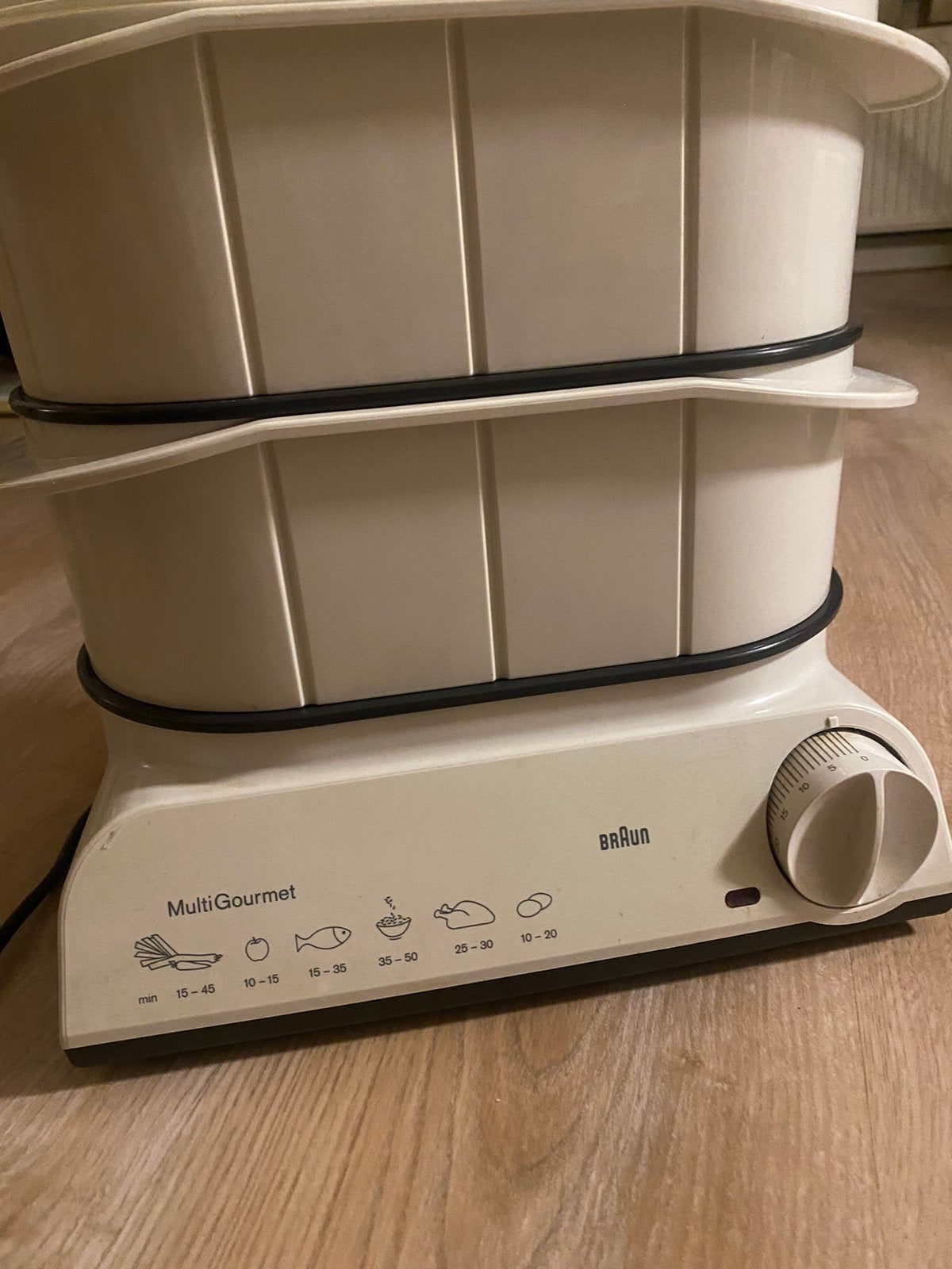 Stoomkoker Braun, Ophalen, Gebruikt