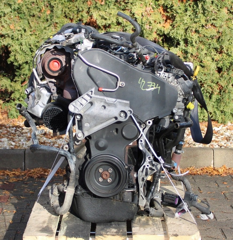 Moteur CLHB Complet SKODA VW GOLF OCTAVIA LEON SEAT, Envoi, Utilisé, Skoda