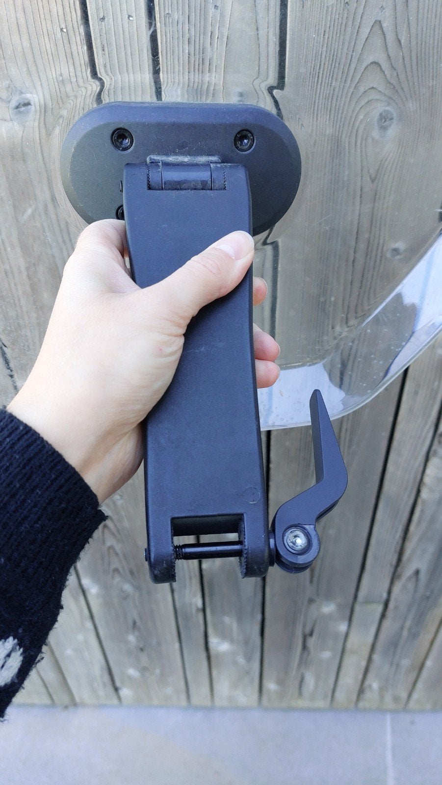 Fietsstoeltje Thule Yepp Nexxt 2 mini + windscherm, Ophalen