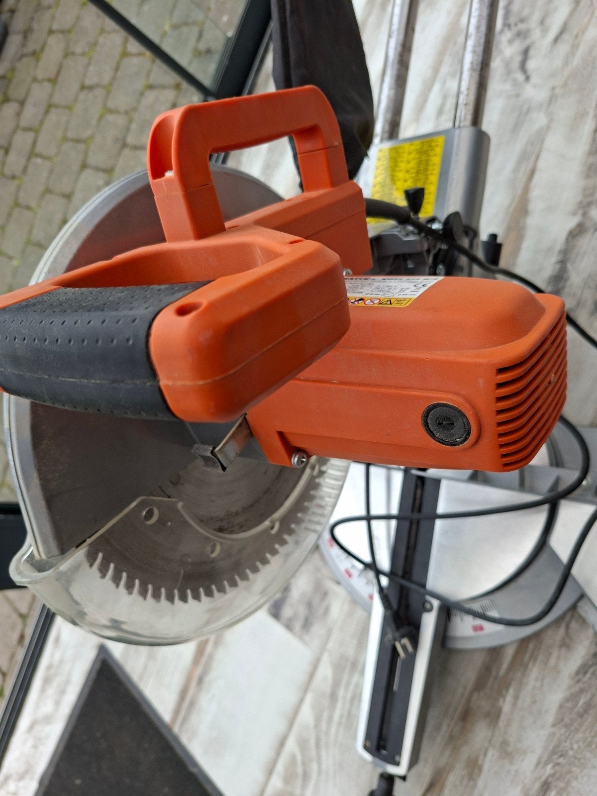 Afkortzaag in zeer goede staat., Doe-het-zelf en Bouw, Gereedschap | Zaagmachines, Ophalen, Afkortzaag