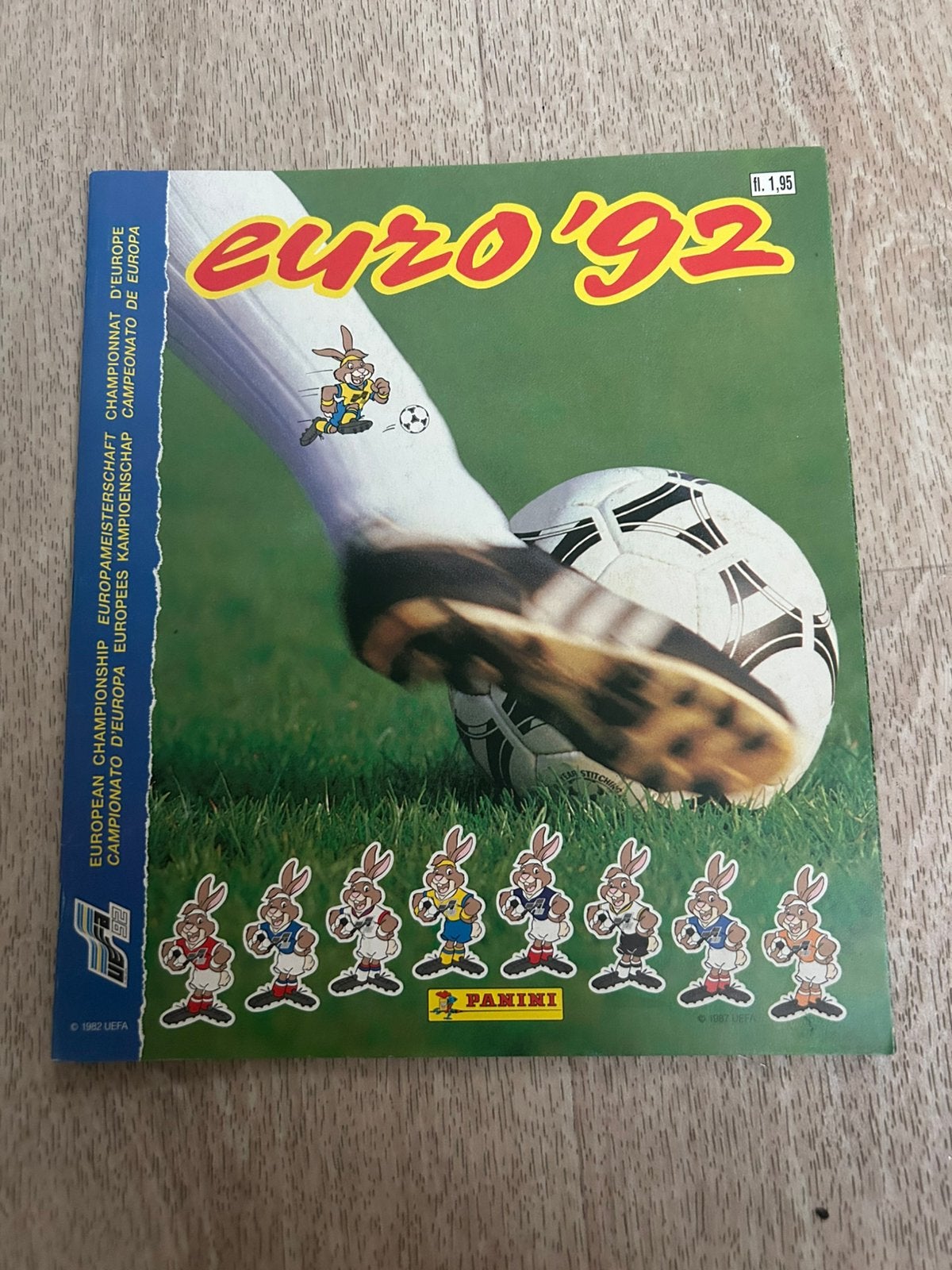 Panini Euro 92 leeg album, Ophalen of Verzenden, Zo goed als nieuw, Boek of Tijdschrift
