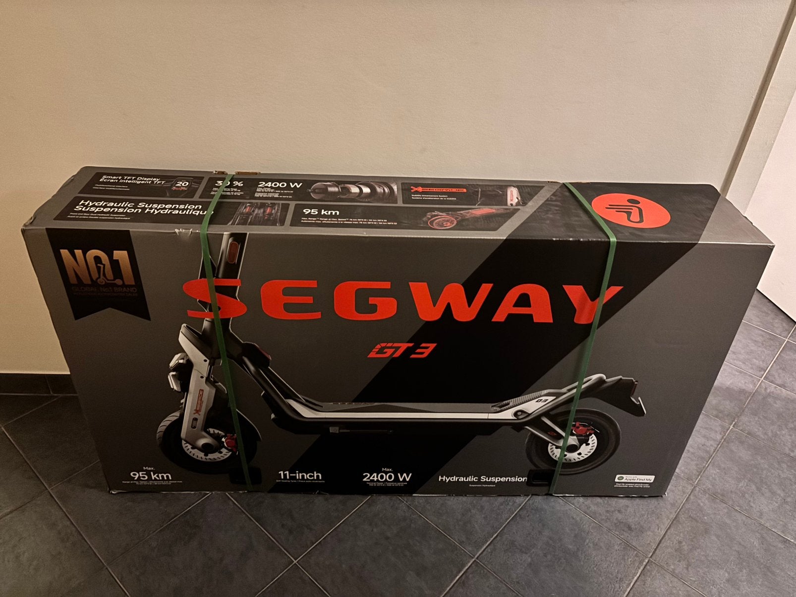 Trotinette electrique Segway GT3 - neuf, Fietsen en Brommers, Steps, Nieuw, Elektrische step (E-scooter), Ophalen
