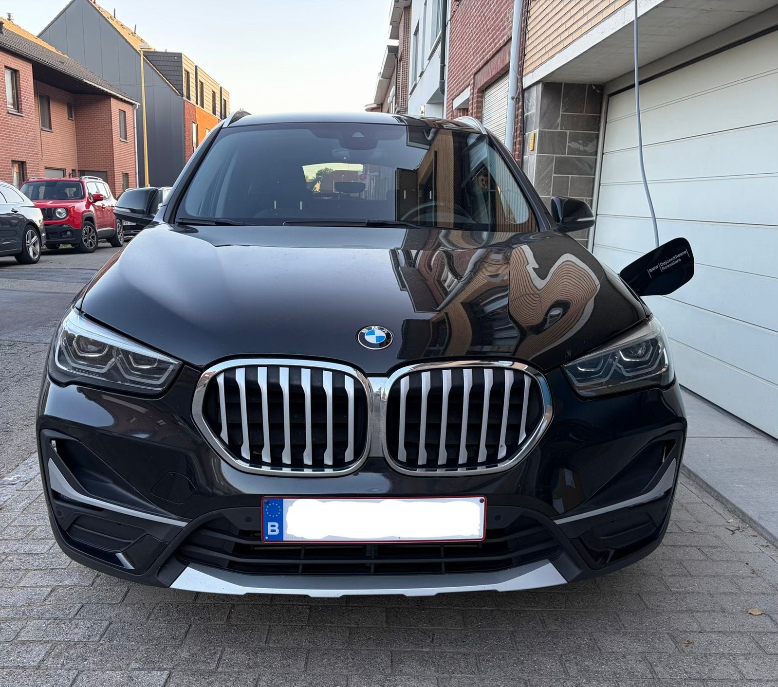 Bmw x1 2020, Auto's, Dealer onderhouden, Zwart, Zwart, Leder