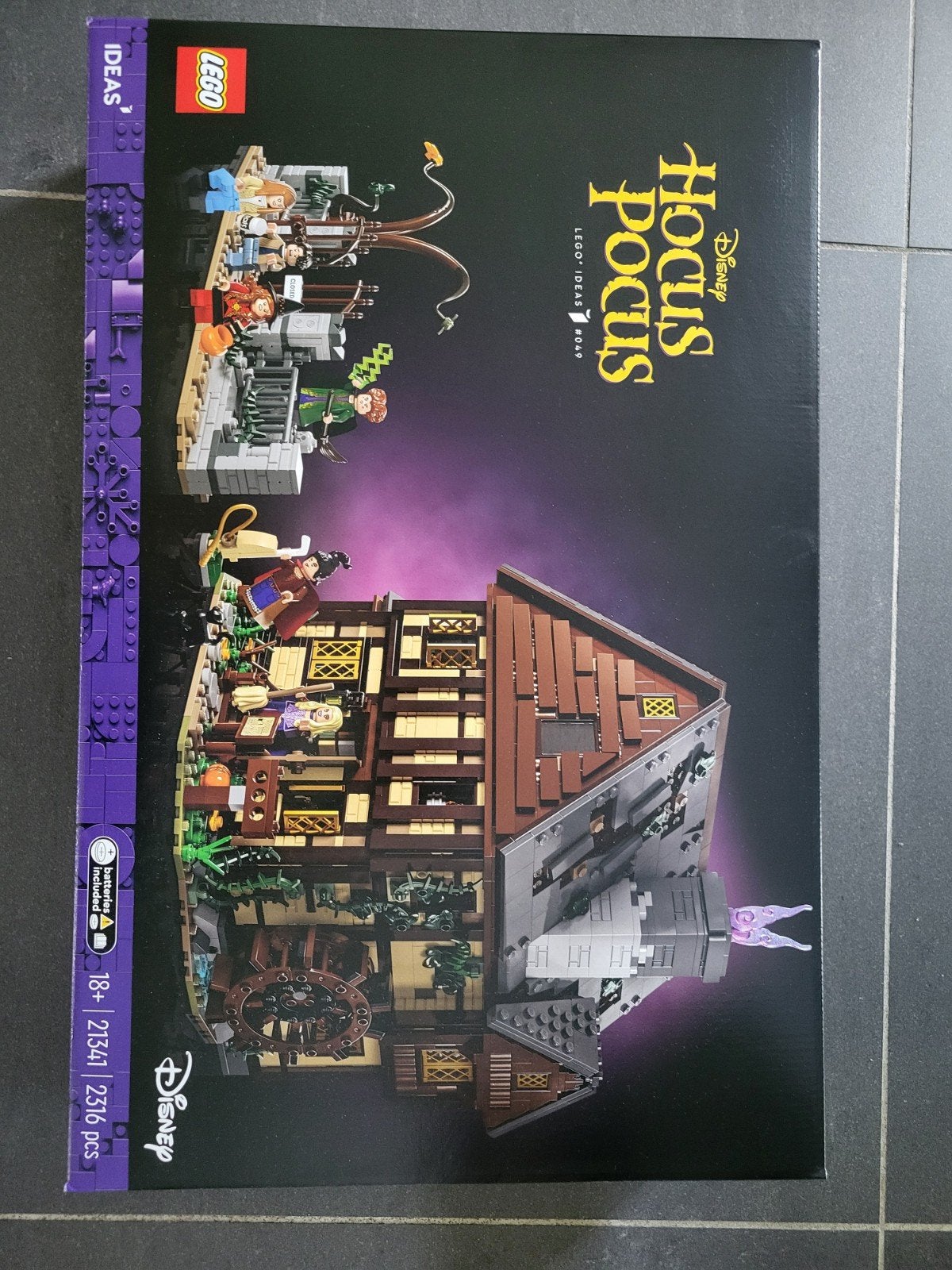 Lego Disney Hocus Pocus (21341), Neuf, Lego, Ensemble complet, Pièces supplémentaires incluses