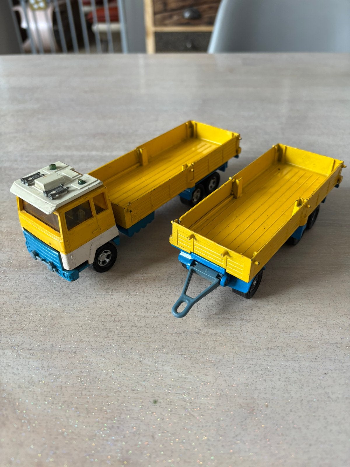 Ford Transcontinental Matchbox Super Kings uit 1979, Ophalen, Gebruikt, Bus of Vrachtwagen, Matchbox