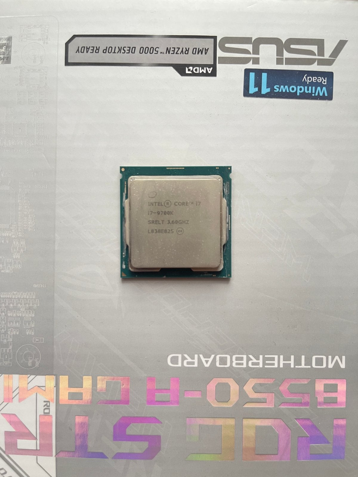 Processeur CPU Intel Core I7-9700K, Informatique & Logiciels, Enlèvement ou Envoi, Comme neuf, 8-core, 4 Ghz ou plus