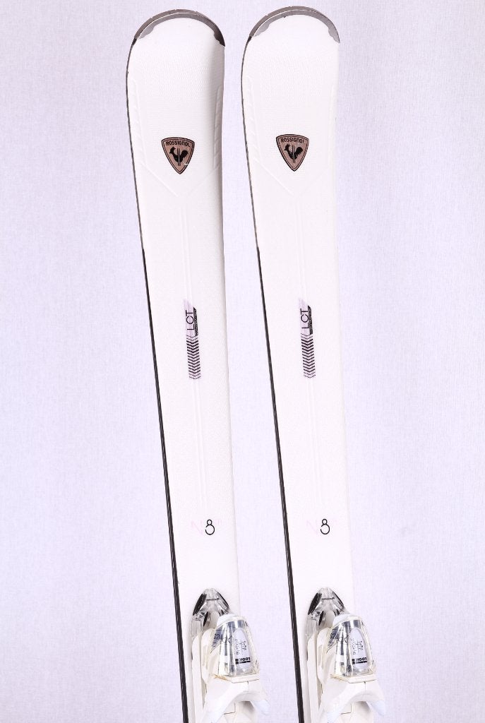 Skis pour femmes 156 cm ROSSIGNOL NOVA 8 CA 2023, blancs, Carving, Skis, Rossignol, 140 à 160 cm