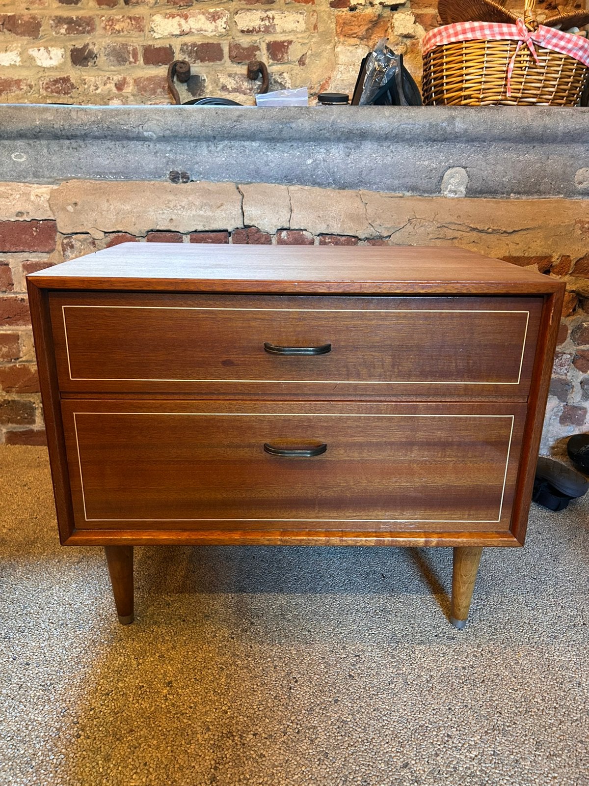 Vintage ladekastje, Ophalen