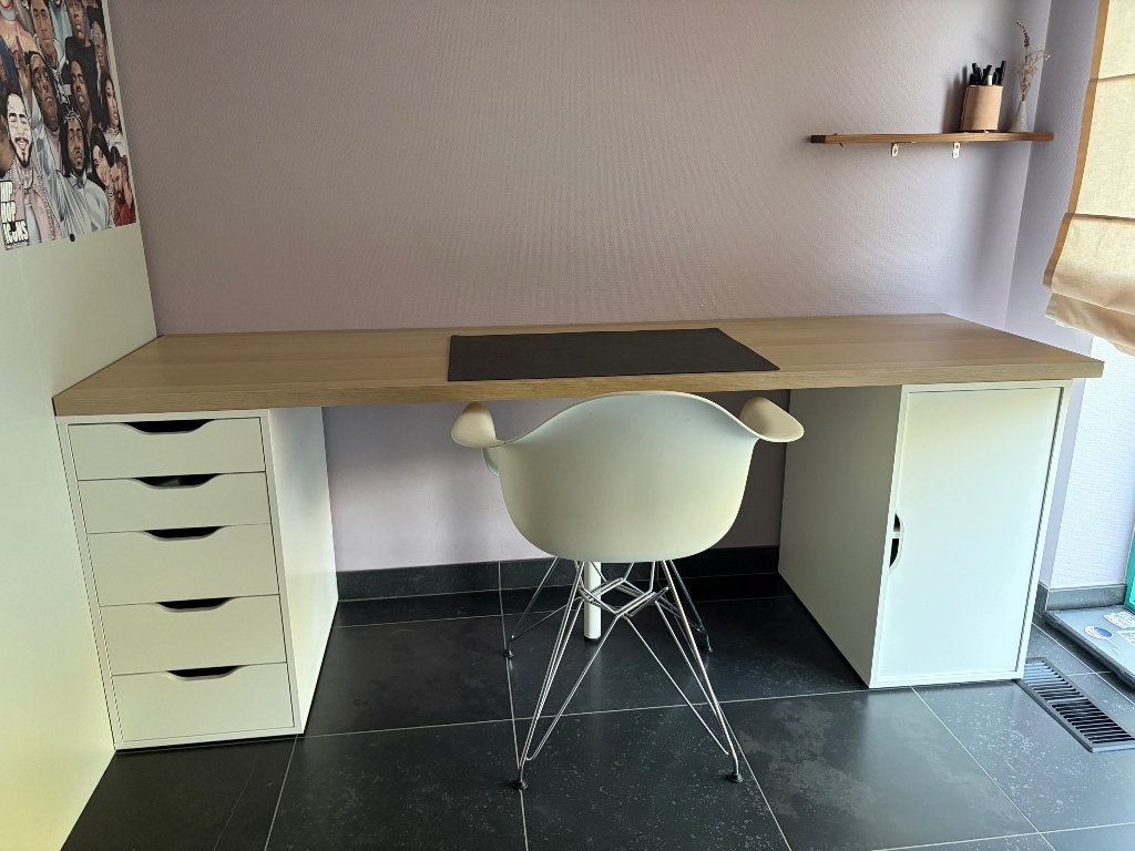 Bureau, Huis en Inrichting, Bureaus, Ophalen, Demontabel, Scandinavisch, Hout
