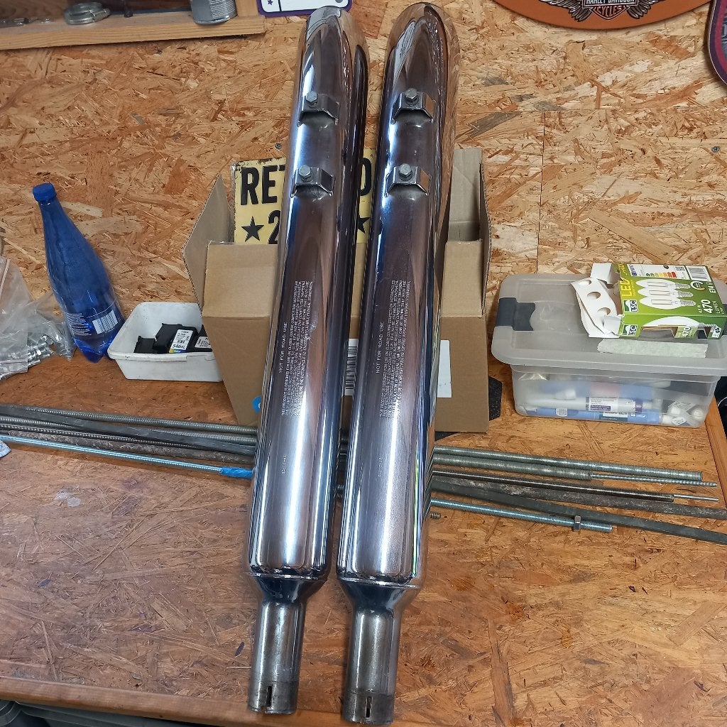 Uitlaten harley davidson (toermodel), Ophalen, Gebruikt