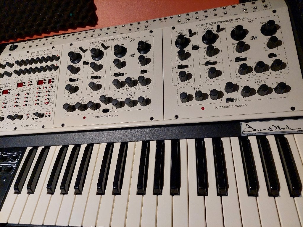 Oberheim TVS 2 voice Pro, Muziek en Instrumenten, Midi-aansluiting, Zo goed als nieuw, Ophalen, 49 toetsen