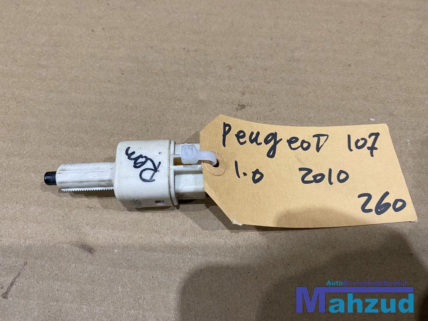 PEUGEOT 107 AYGO C1 Remschakelaar remlicht schakelaar 05-14, Taurusavenue 1
2132 LS  Hoofddorp, NL, Contact.group@renault.com