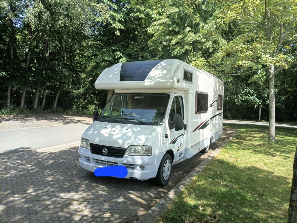 Fiat Ducato Elnagh Sky (2005) | 6 Zit- en Slaapplaatsen, Caravans en Kamperen, Mobilhomes, Integraal, Caméra de recul, Fiat, Koelkast