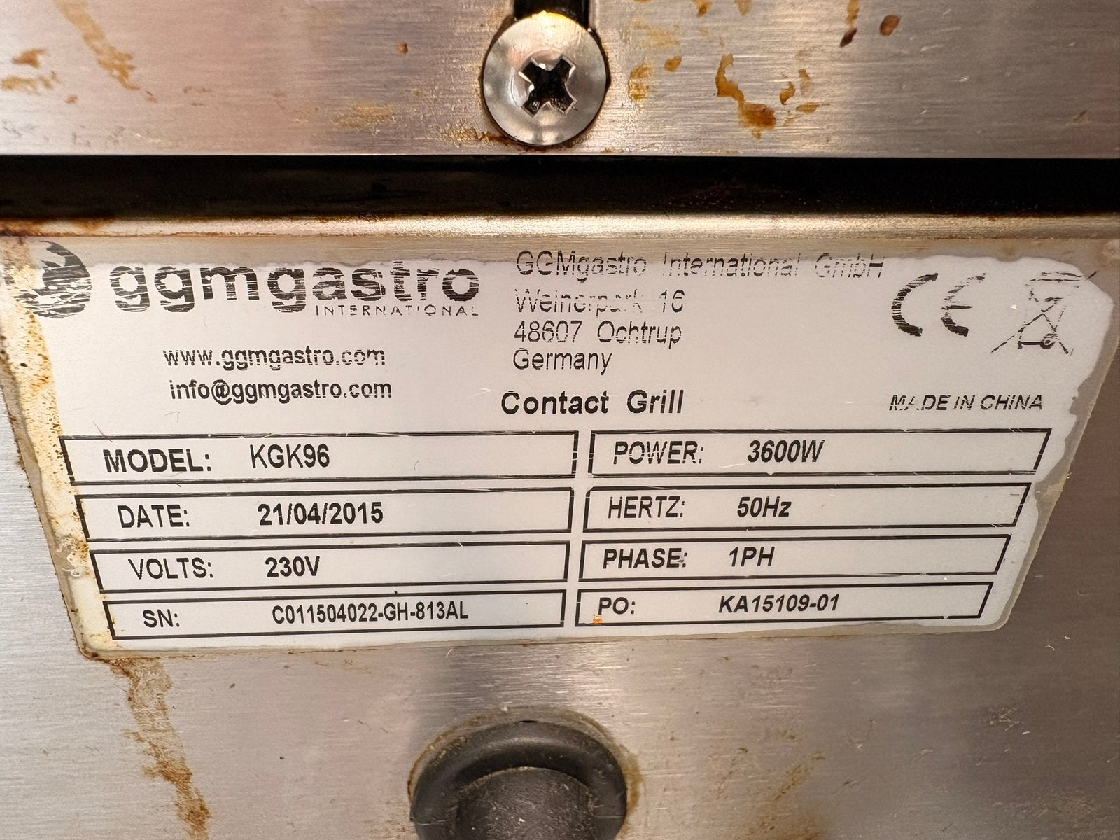 Grill, Ophalen, Gebruikt, Fornuis, Frituur en Grillen