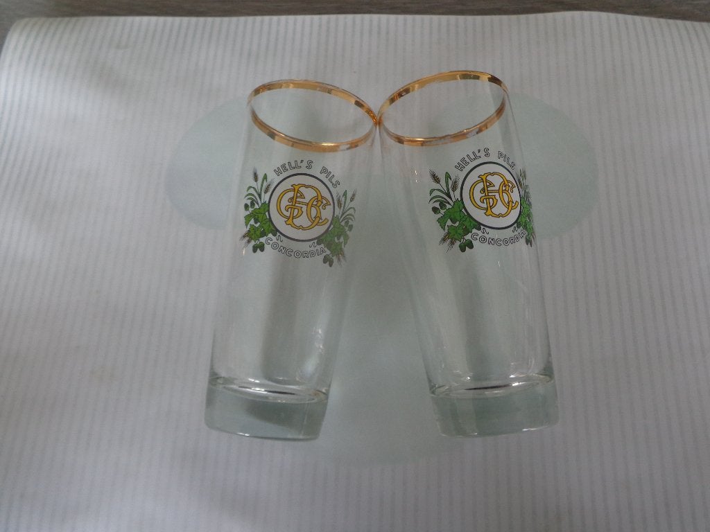 concordia bierglazen, Verzamelen, Ophalen