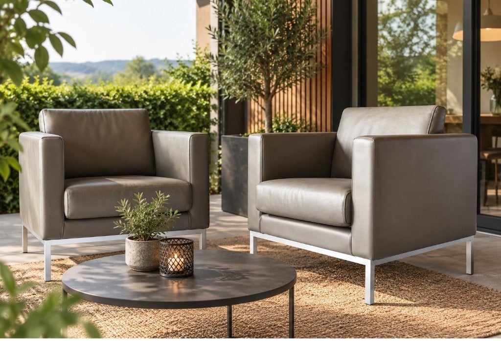 Fauteuil Giulio Marelli CUBIC Design italien original, Enlèvement, Comme neuf, Cuir