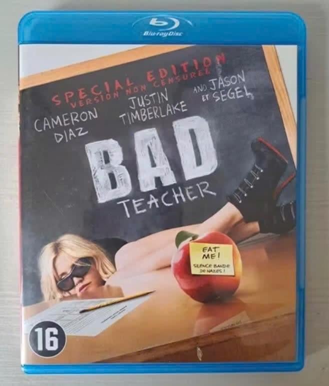 Blu-ray Bad Teacher (2011) Cameron Diaz Justin Timberlake, Enlèvement ou Envoi