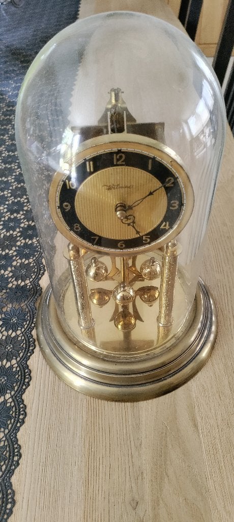 Pendule 400 jours avec globe Wilmac, Enlèvement