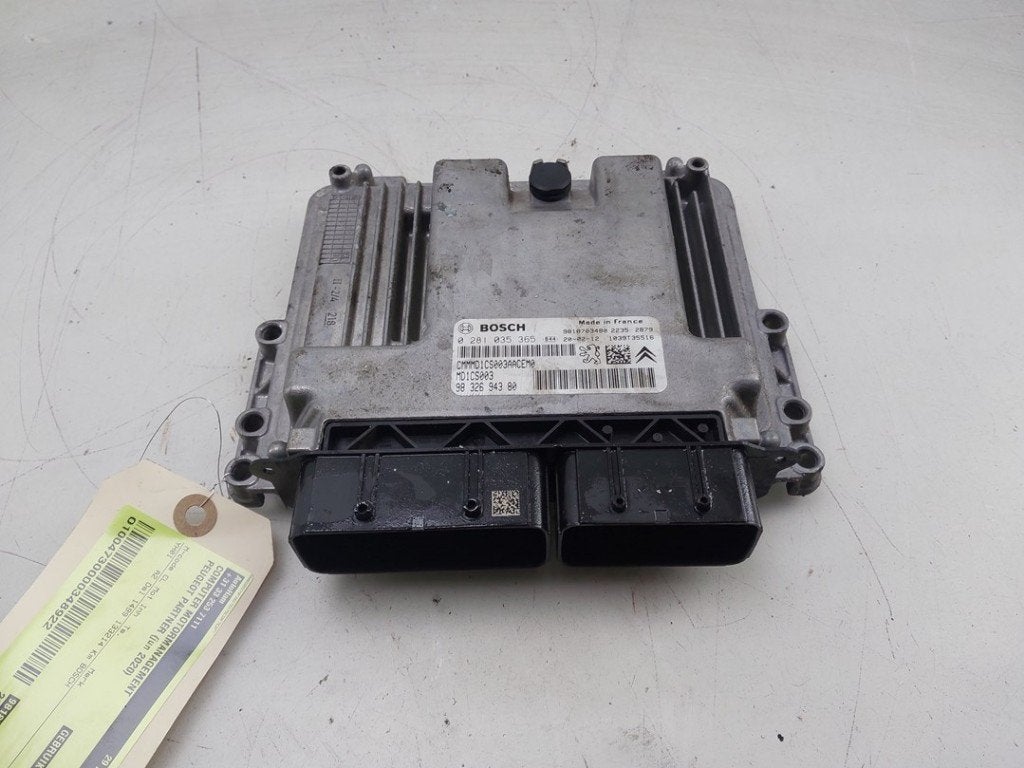 COMPUTER MOTOR Peugeot Partner (EA / / EF / EN / EU), Robert Bosch AG, Gebruikt, Robert-Bosch-Allee 1
74232  Abstatt, DE, Engineering@bosch.com