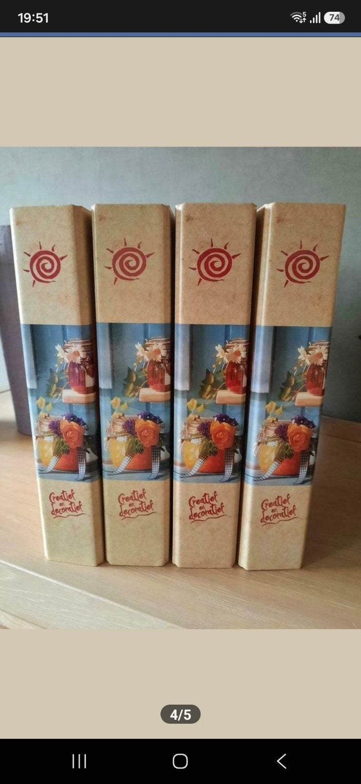 4 mappen met doe ideeën, Hobby en Vrije tijd, Ophalen of Verzenden, Zo goed als nieuw
