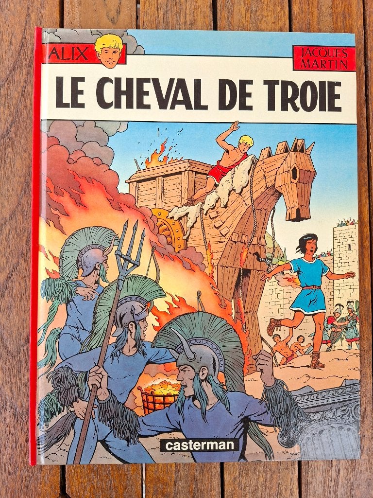 ALIX N19 LE CHEVAL DE TROIE EO 1988 TBE, Enlèvement ou Envoi, Une BD, Comme neuf, Jacques Martin