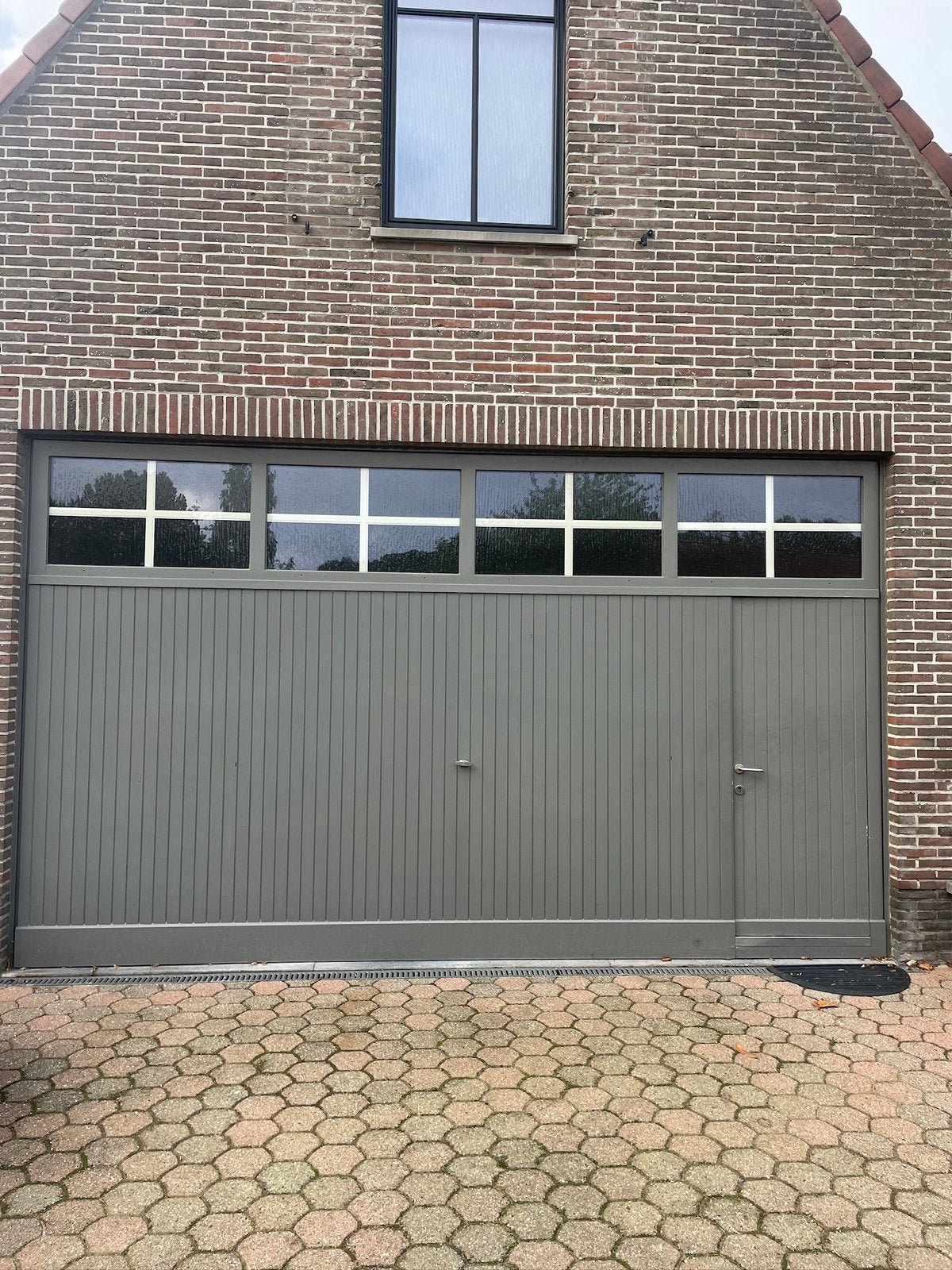 Houten kantelpoort ‼️gratis‼️, Ophalen, Gebruikt