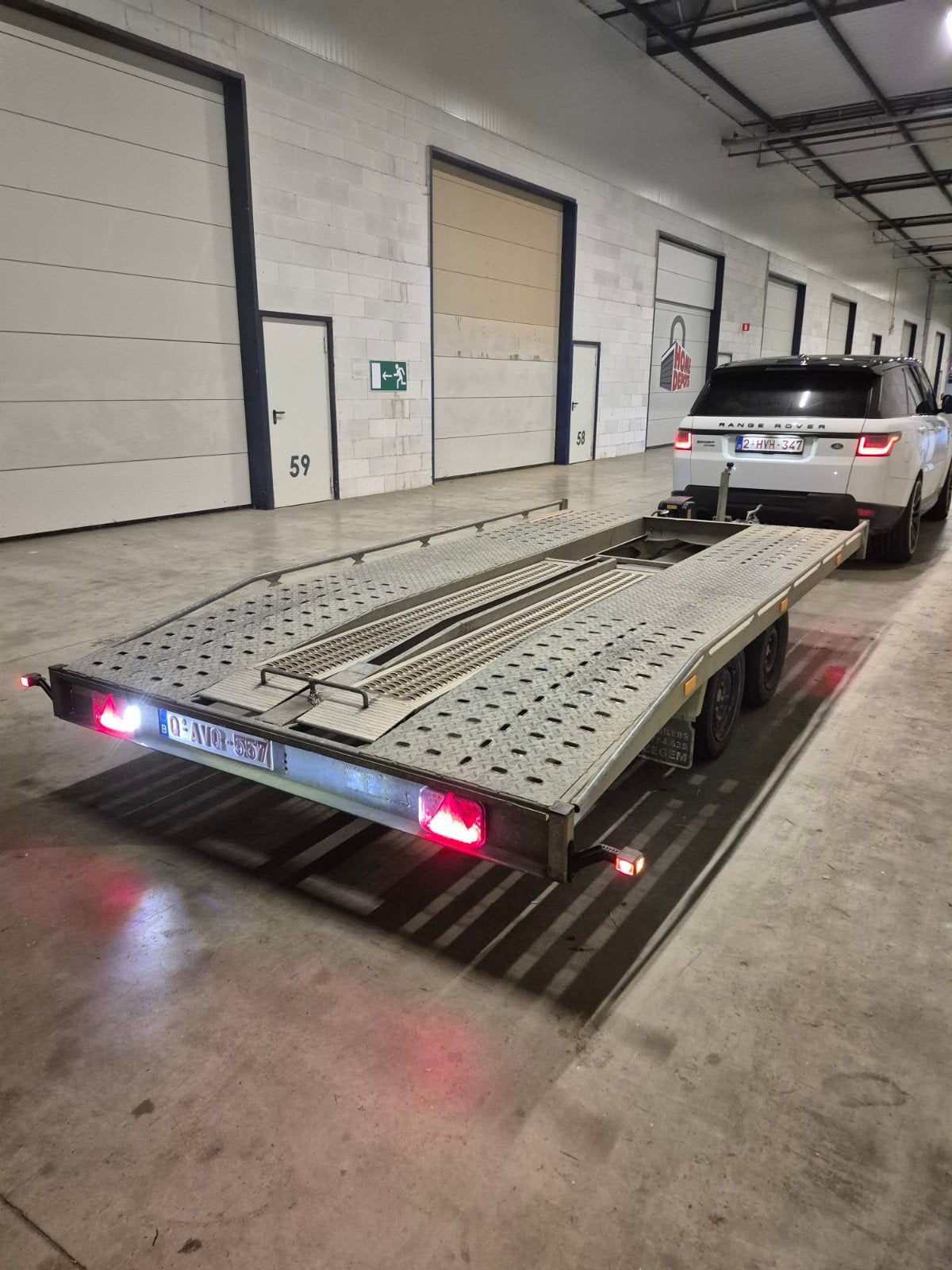 trailer auto transport hapert, Hasselt